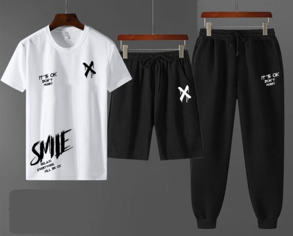 3 IN 1 Summer Track Suit For Men's